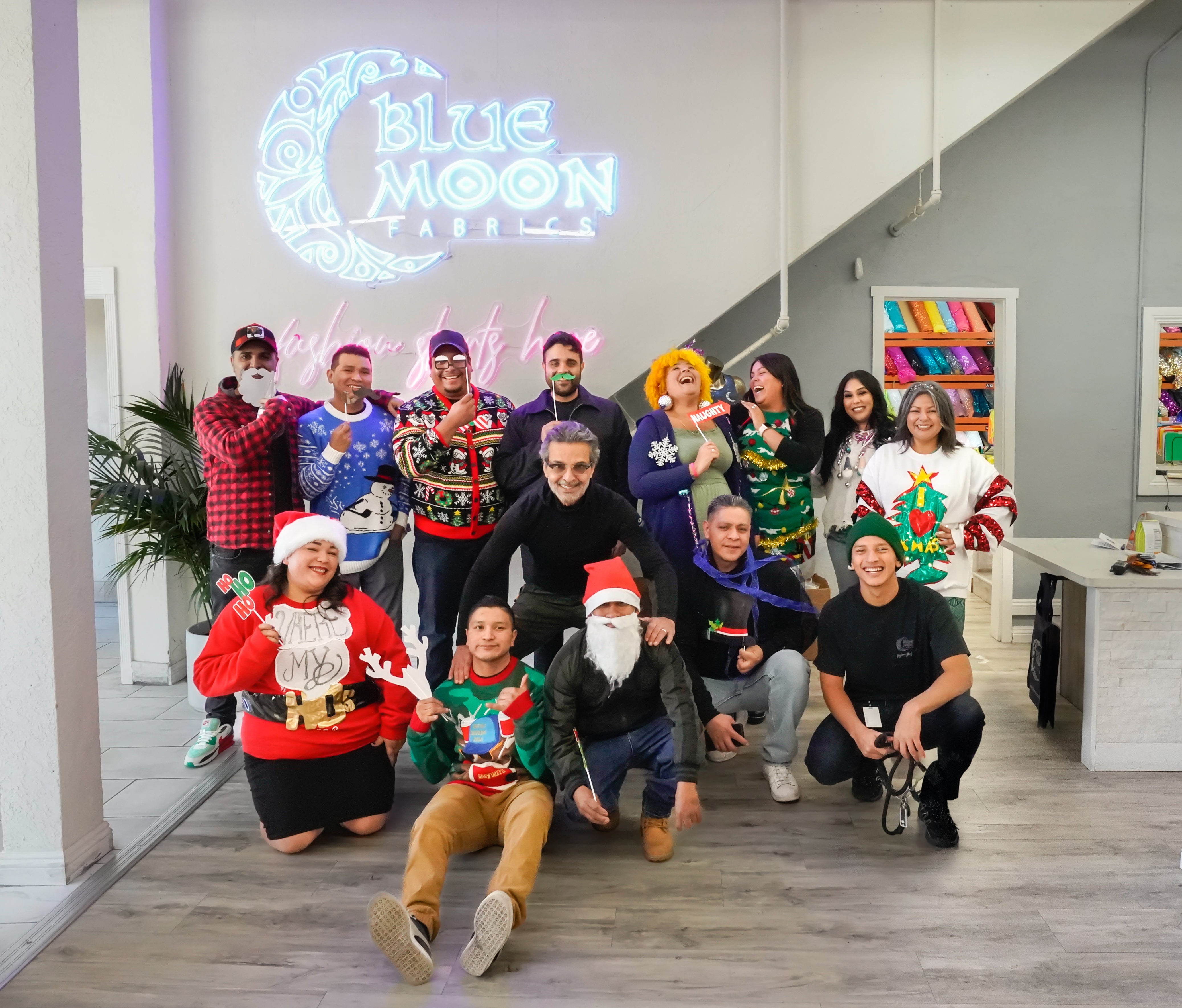 The Blue Moon Fabrics Culture! Learn more about us!