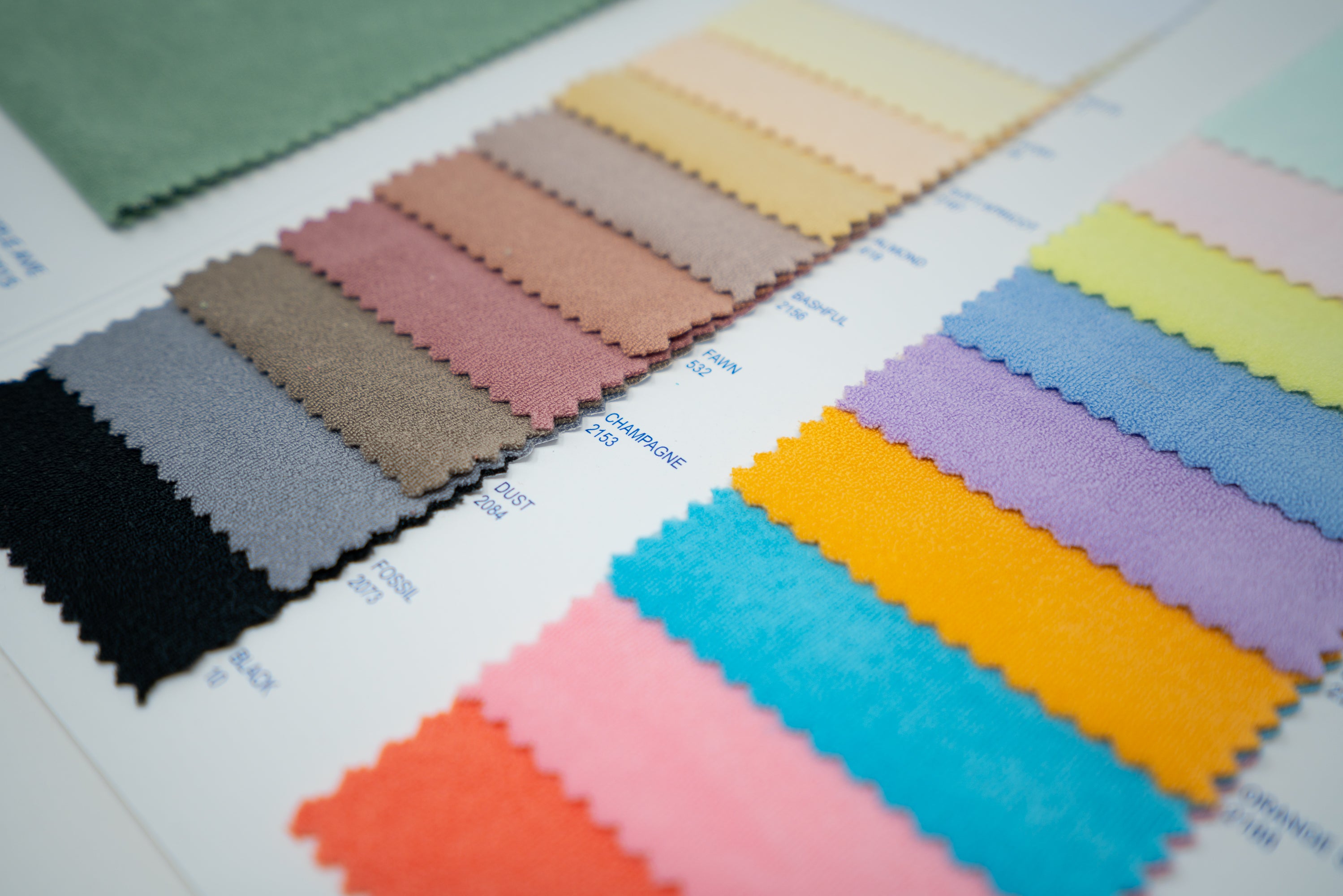 Sample Fabric Card Blue Moon Fabrics