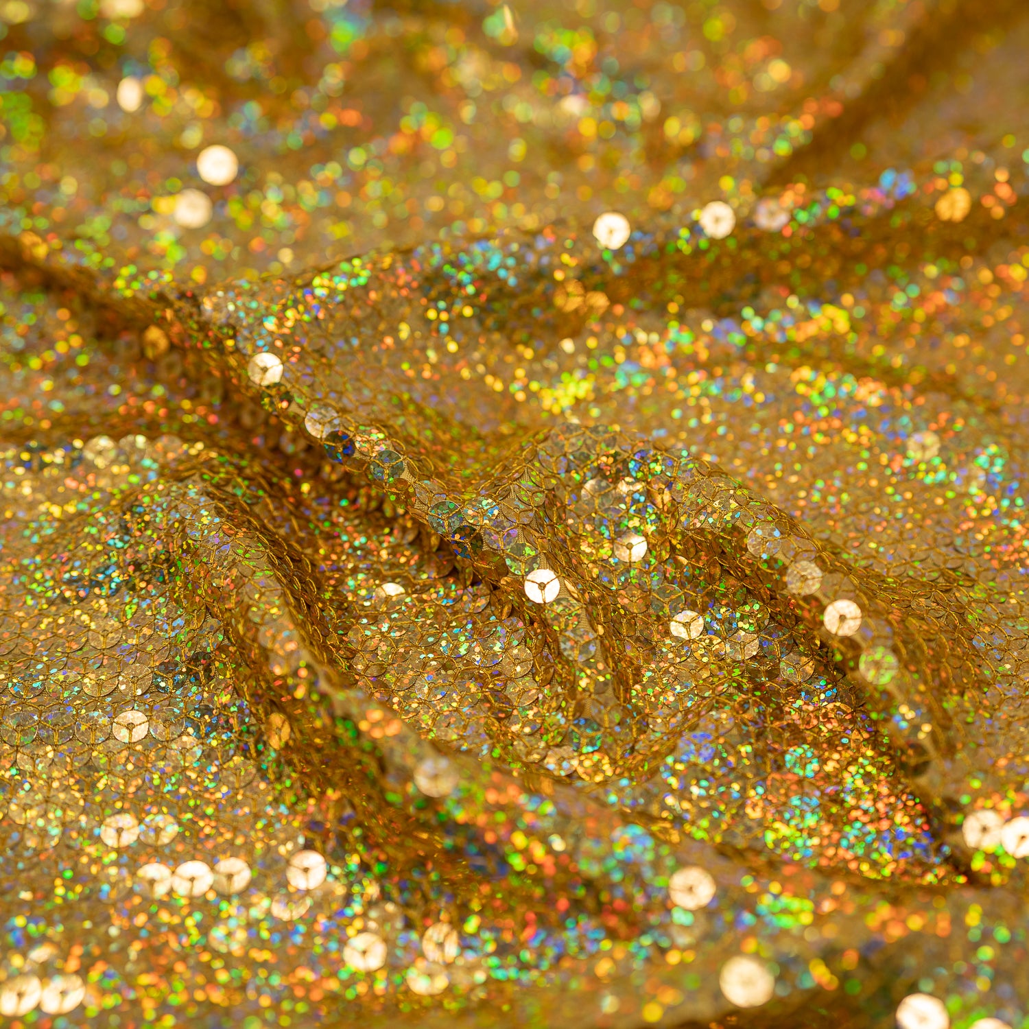 gold sequin fabric | Blue Moon Fabrics
