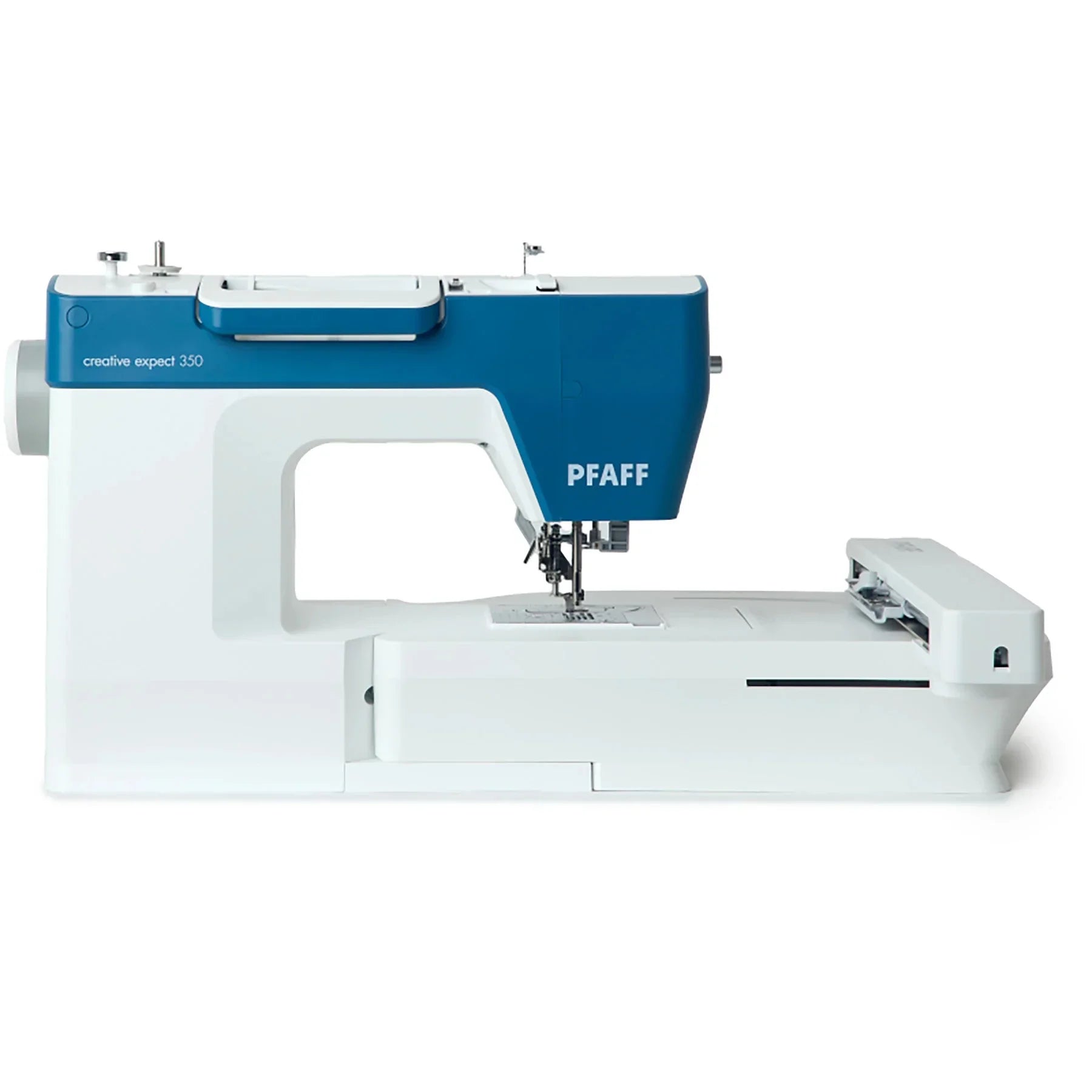 A sample PFAFF creative expect 350 Sewing & Embroidery Machine.