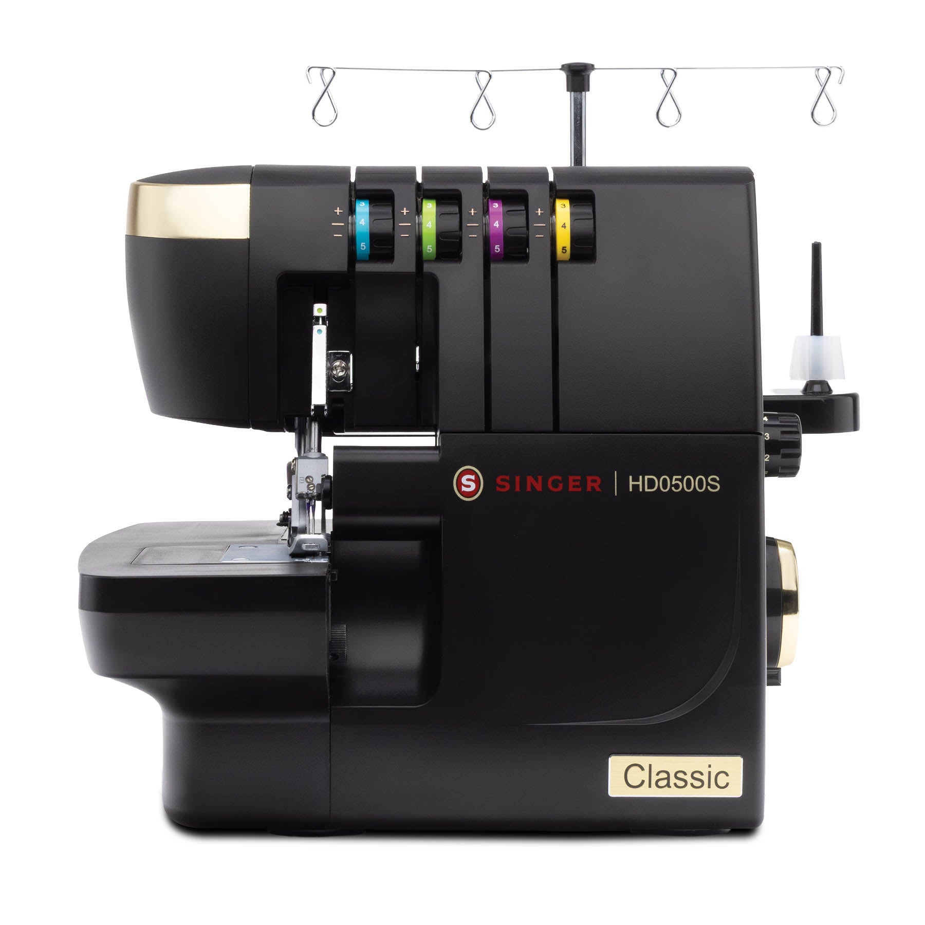 A sample of SINGER® HD0500S Classic Black Serger.
