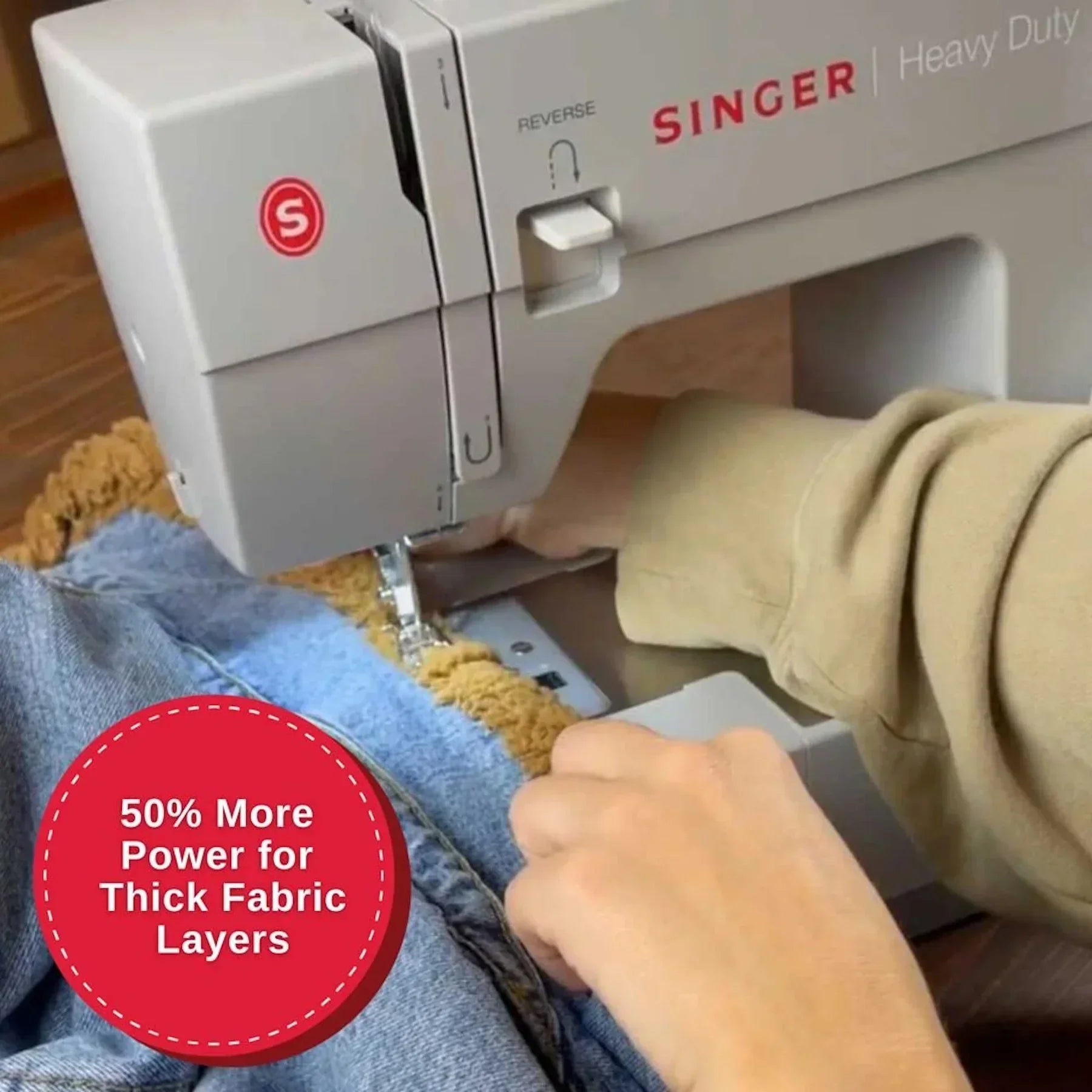 Máquina de coser SINGER® Heavy Duty 4452