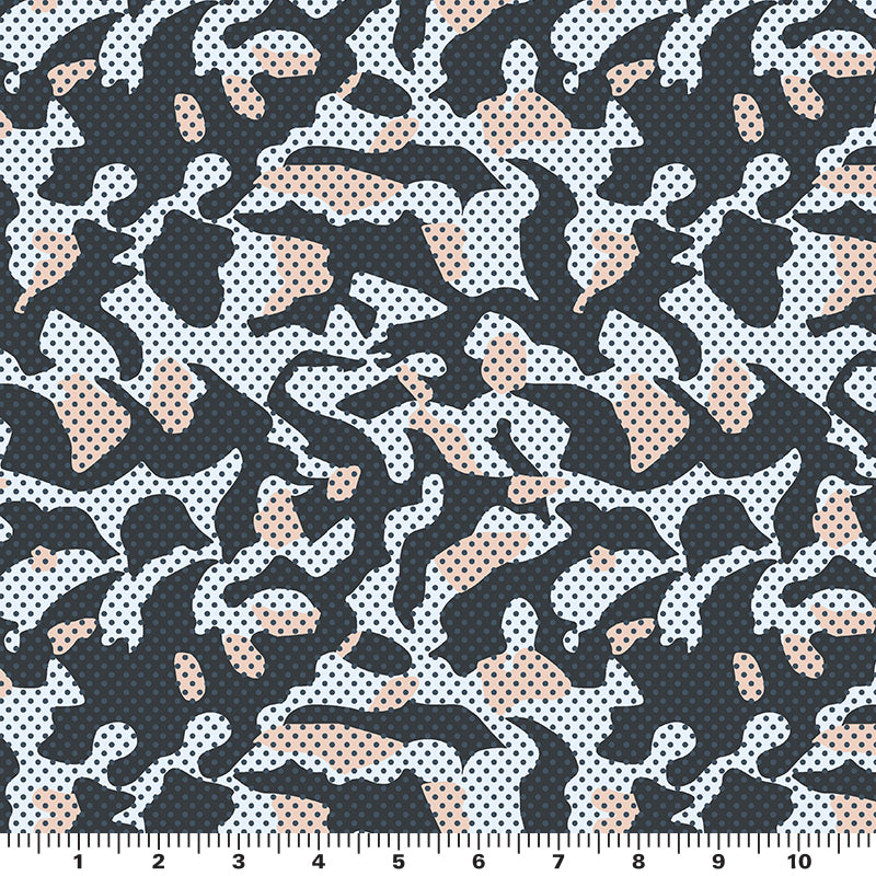New Modern Camouflage Orange/black/gray Print on Great Quality of Nylon  Spandex 4-way Stretch 58/60 Sold by the YD. 
