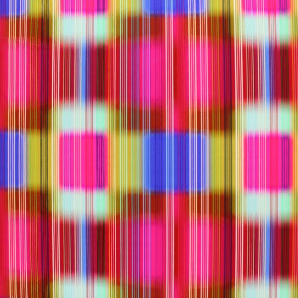 A flat sample of Metro Lights Printed Spandex.