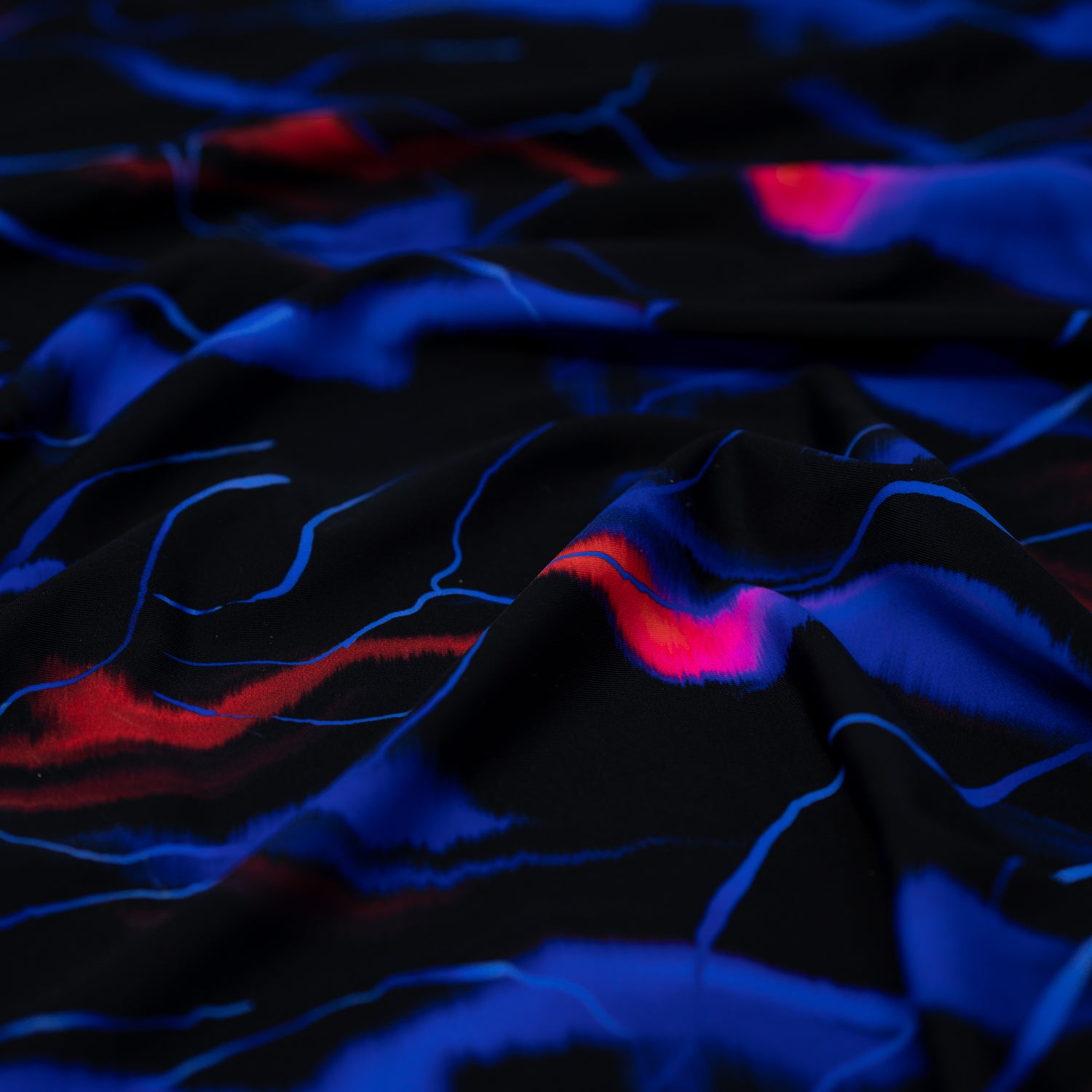 Detailed shot of Northern Lights Printed Spandex