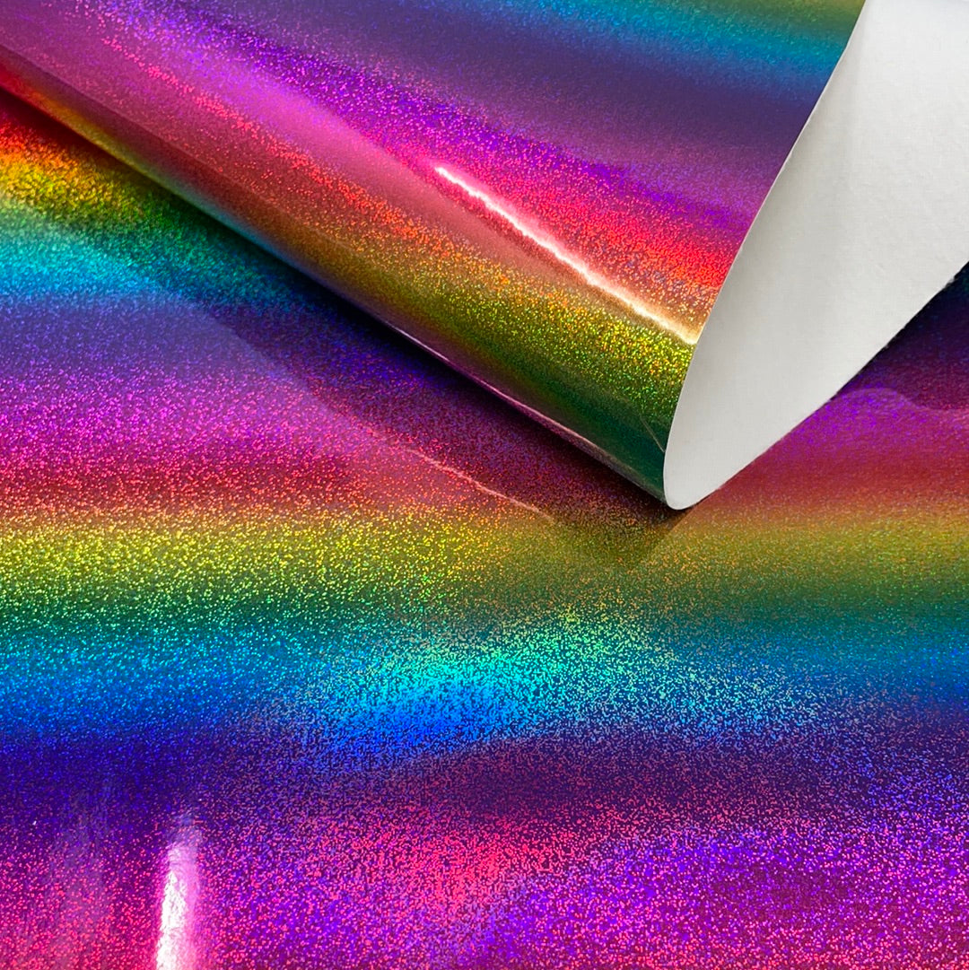 Rainbow Plaid (Printed Vinyl) – Freedom Glitter