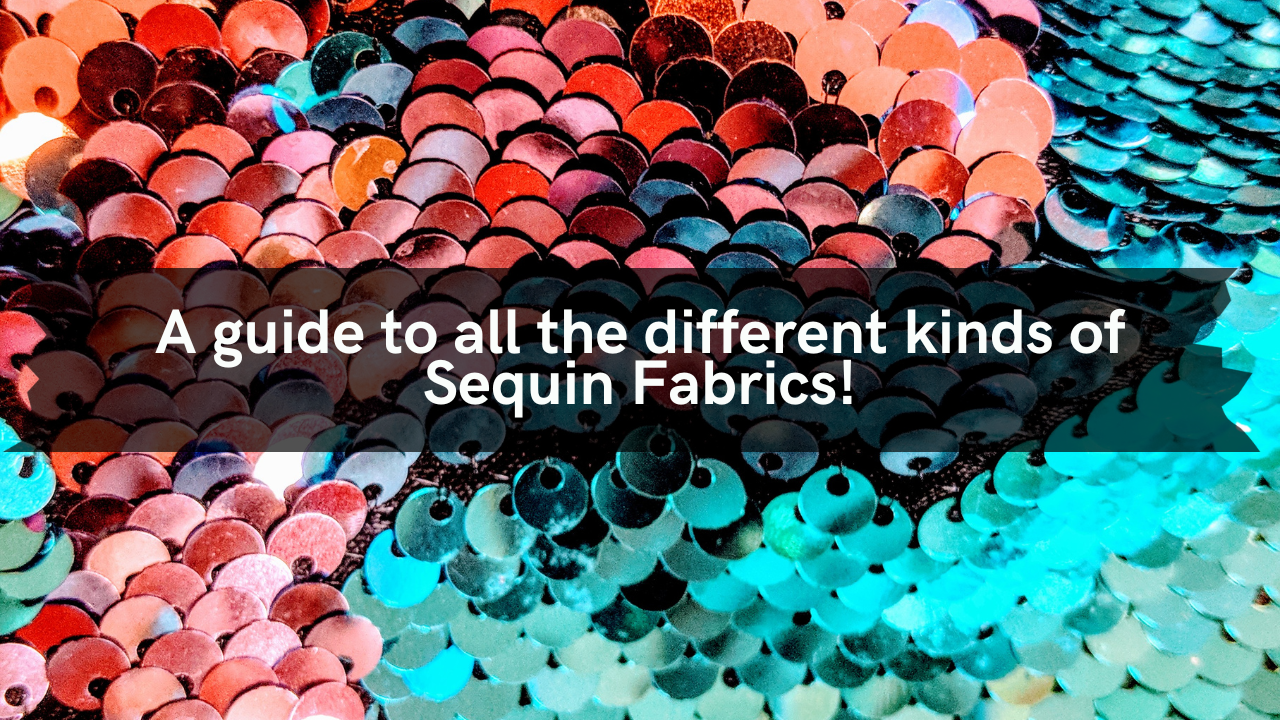 Different kinds of sequin fabrics 