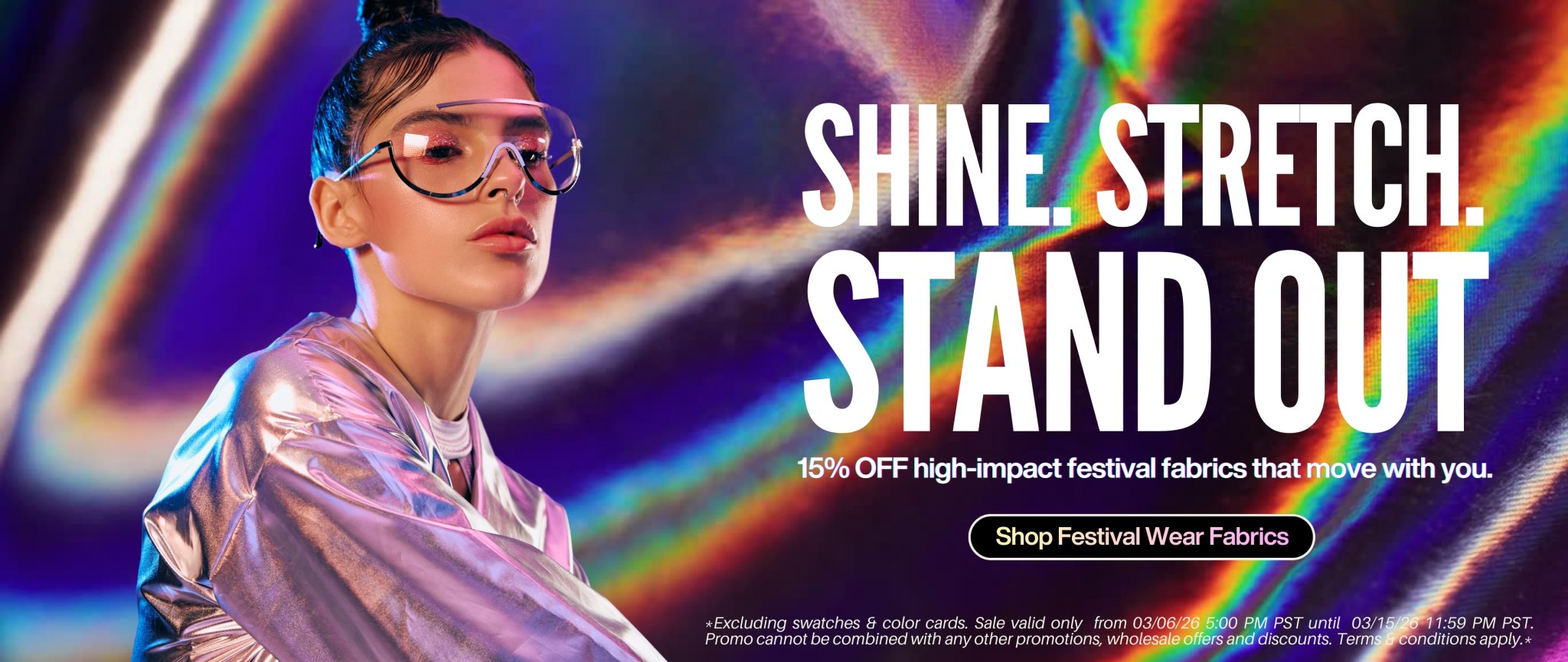 Festival Wear Promotional Banner