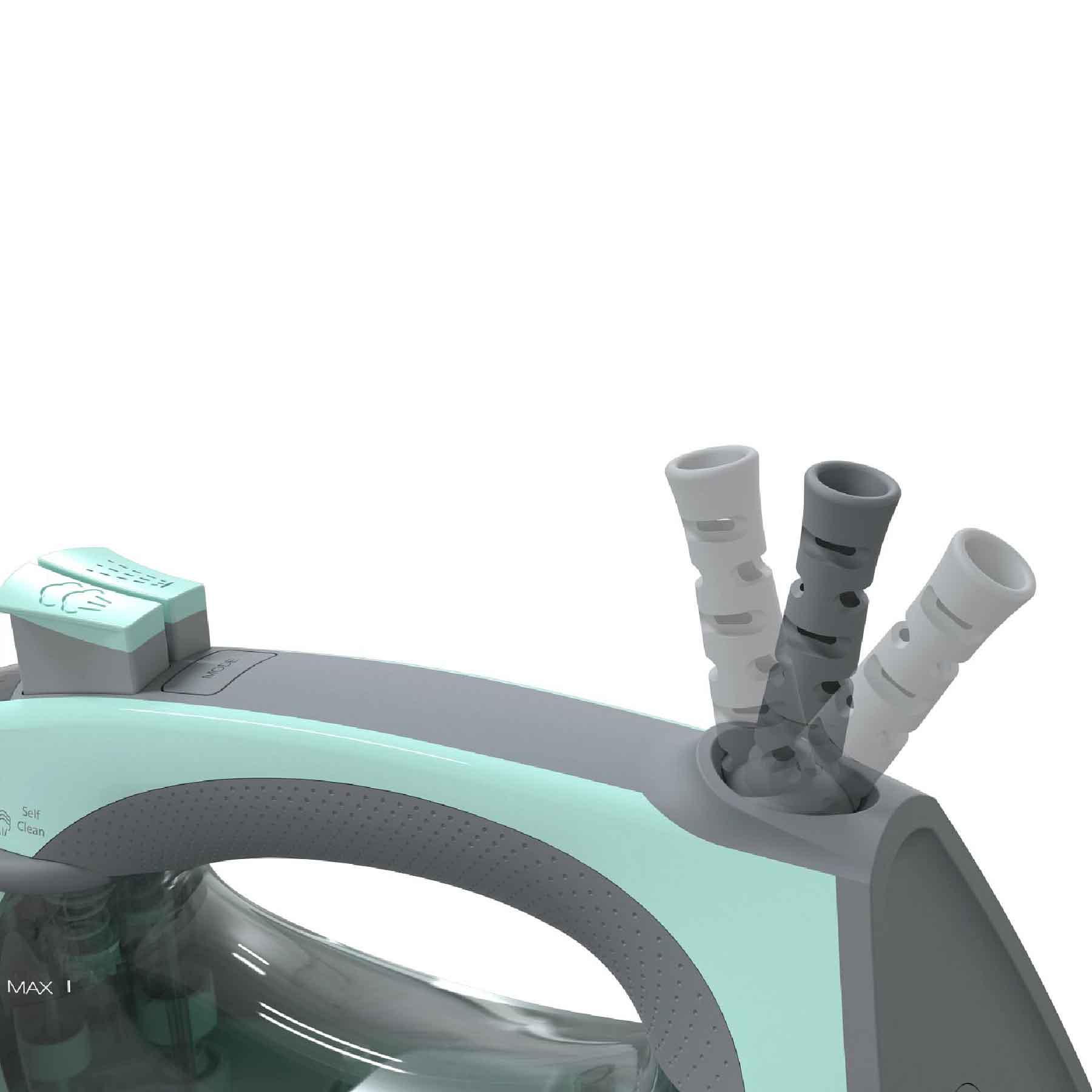 SINGER® SteamCraft Plus Steam Iron Mint/Gray