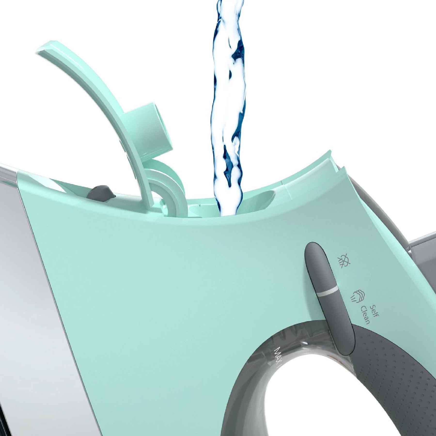 SINGER® SteamCraft Plus Steam Iron Mint/Gray