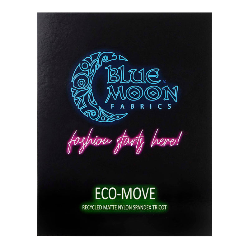 Eco-Move Recycled Matte Nylon Spandex Tricot Color Card | Blue Moon Fabrics