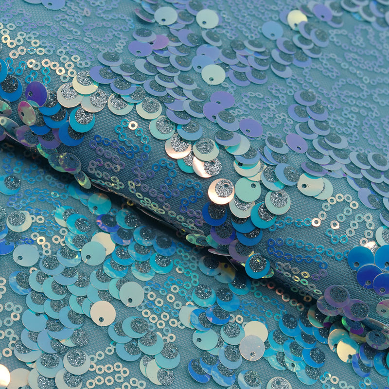 Fame Stretch Mesh Sequin Fabric | Blue Moon Fabrics