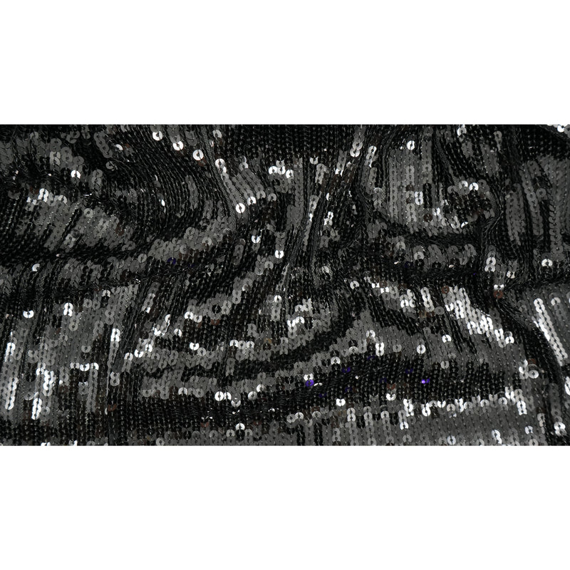 Flounce Fringe Stretch Mesh Sequin Fabric | Blue Moon Fabrics