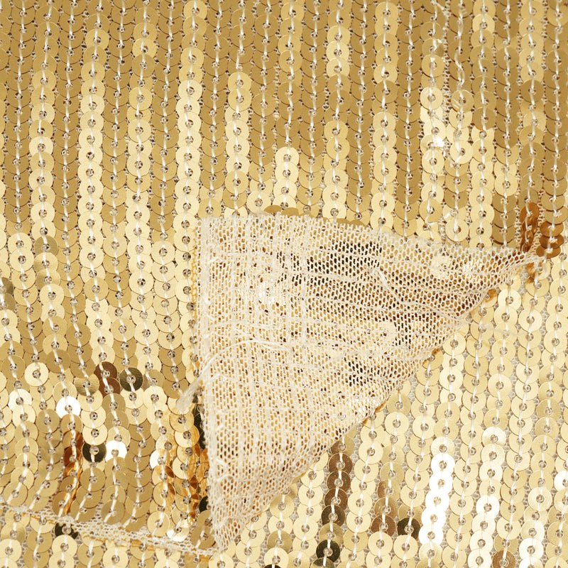 Flounce Fringe Stretch Mesh Sequin Fabric | Blue Moon Fabrics