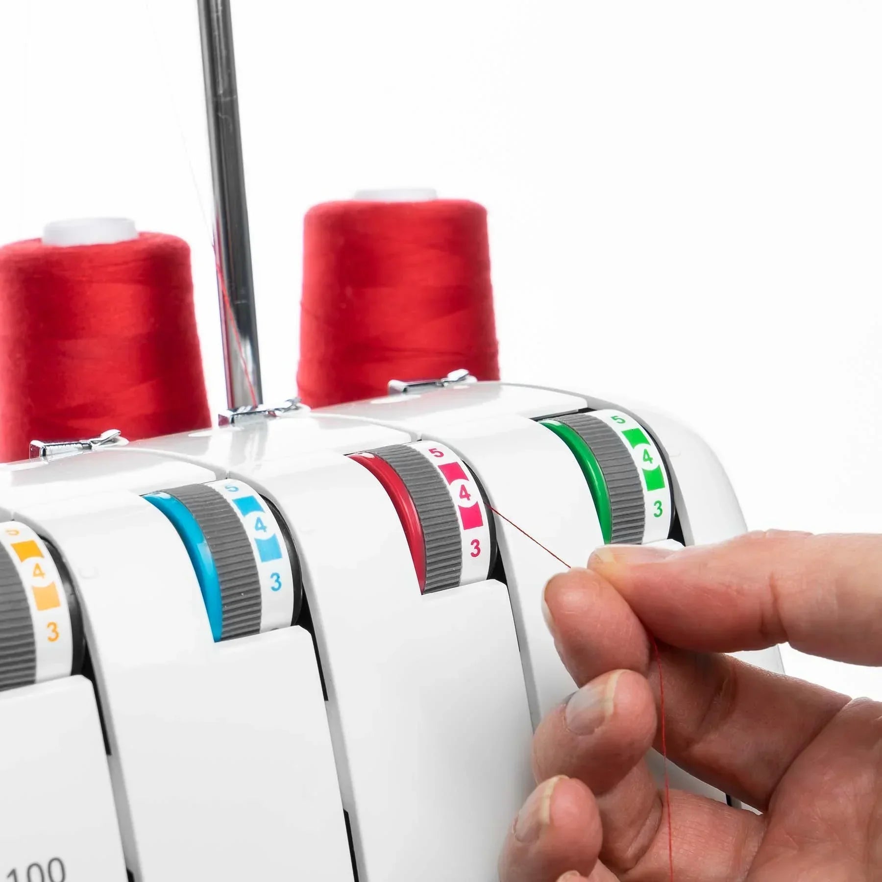 A sample of HUSQVARNA VIKING AMBER S | 100 Overlock Machine.