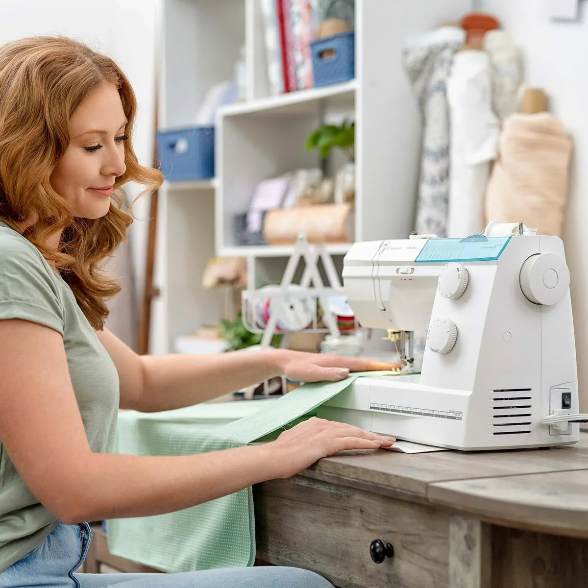 A sample of HUSQVARNA VIKING EMERALD 118 Sewing Machine.