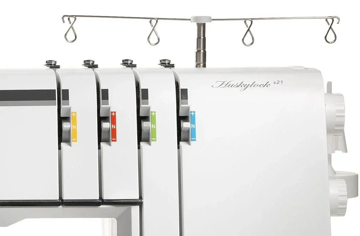A sample of HUSQVARNA VIKING HUSKYLOCK S21 Overlock Machine.