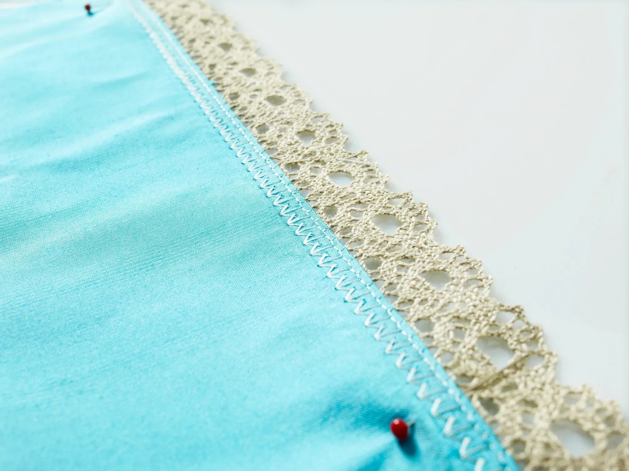 A sample stitches of HUSQVARNA VIKING OPAL 650 Sewing Machine.