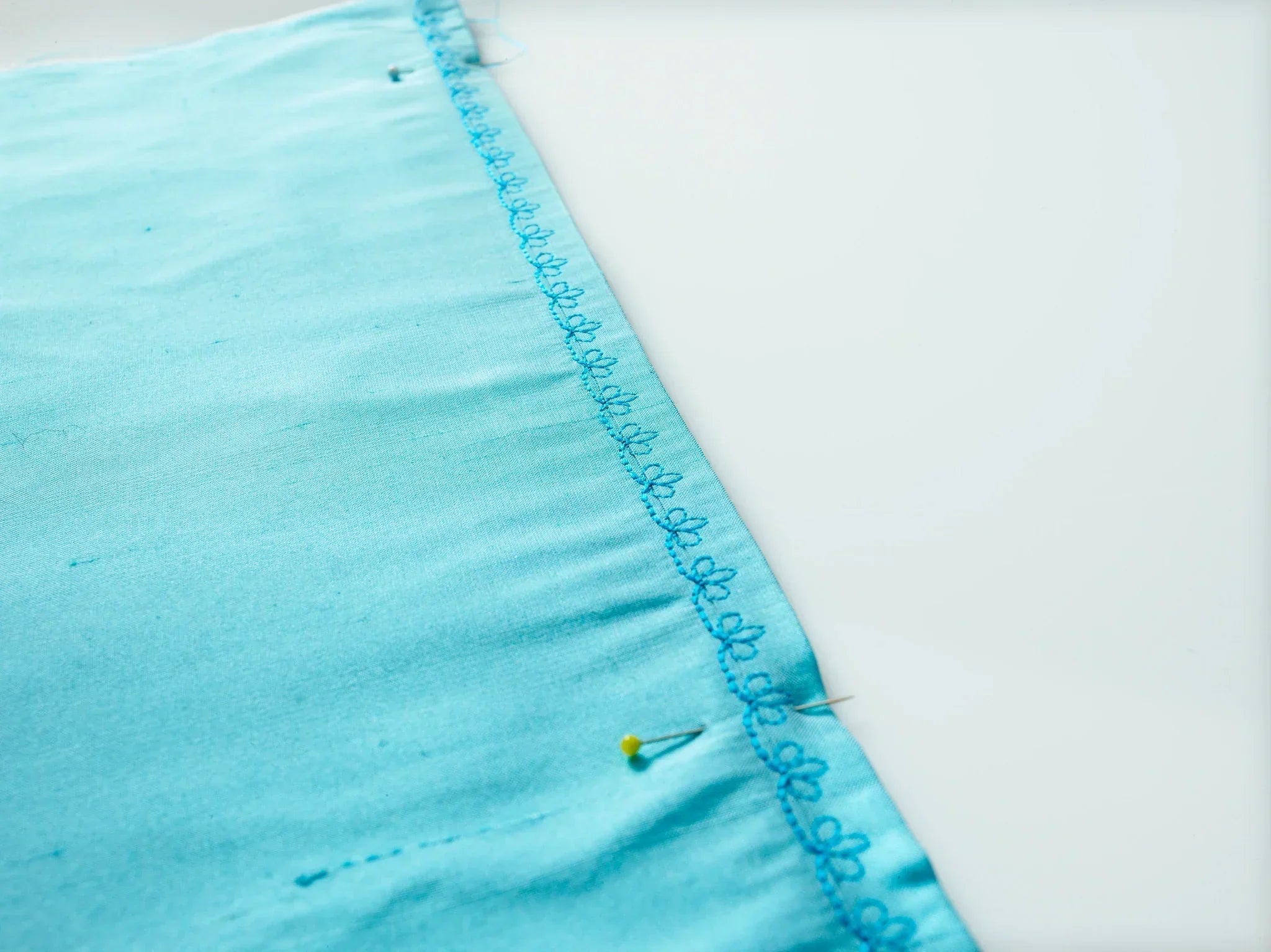 A sample stitches of HUSQVARNA VIKING OPAL 650 Sewing Machine.