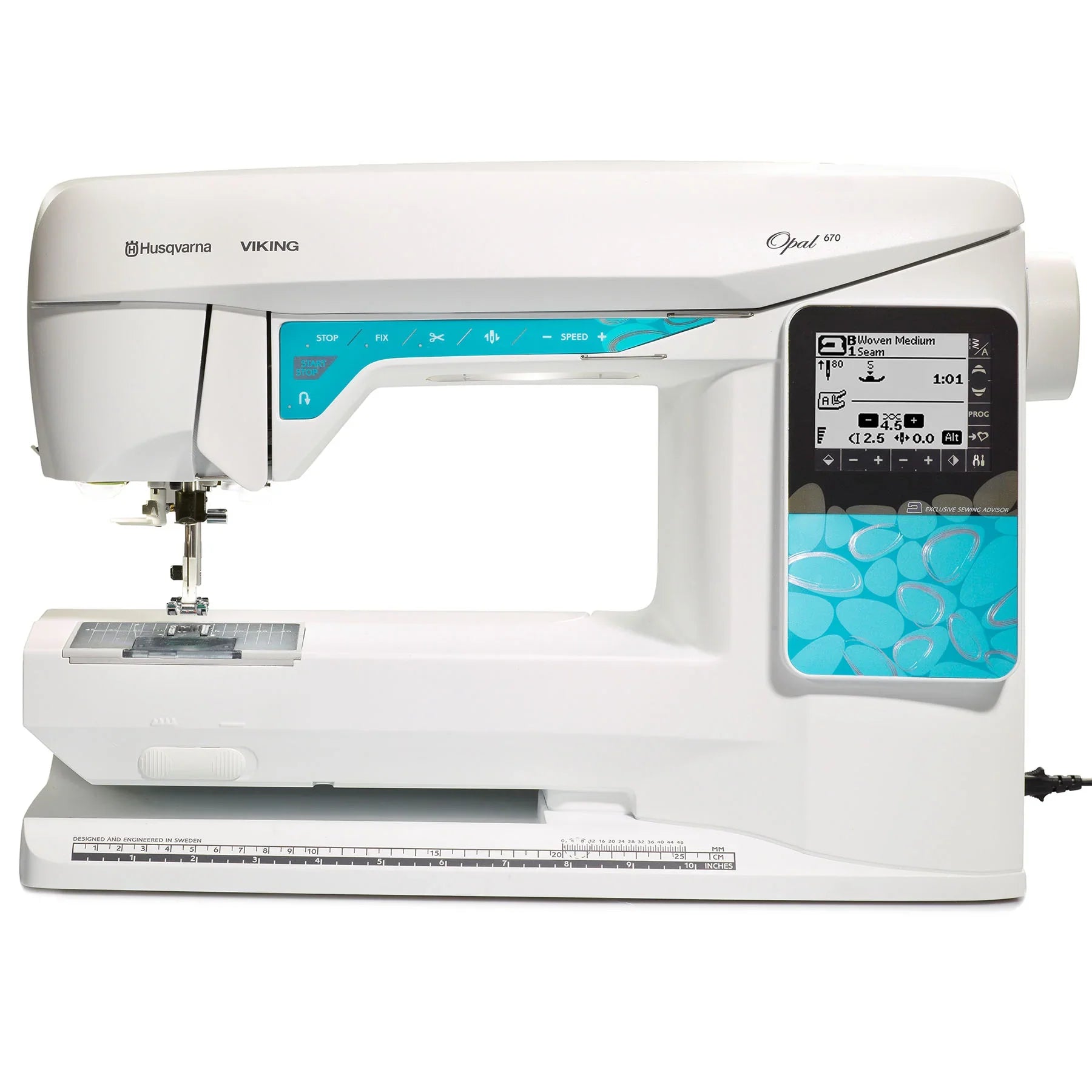 A sample of HUSQVARNA VIKING OPAL 670 Sewing Machine.