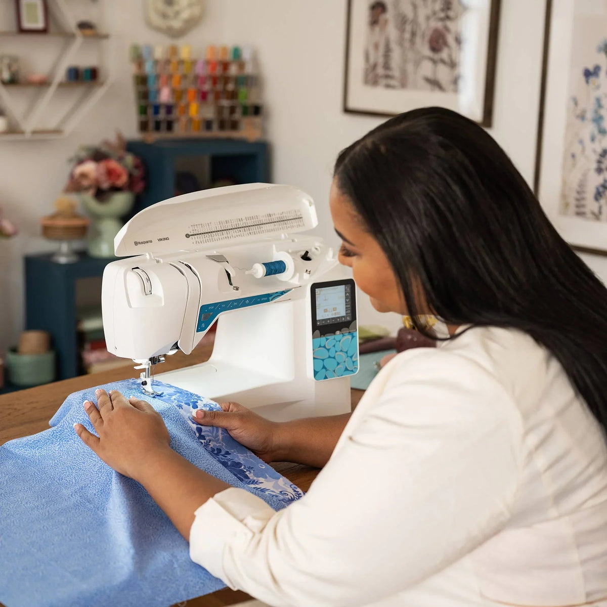 A sample of HUSQVARNA VIKING OPAL 670 Sewing Machine.