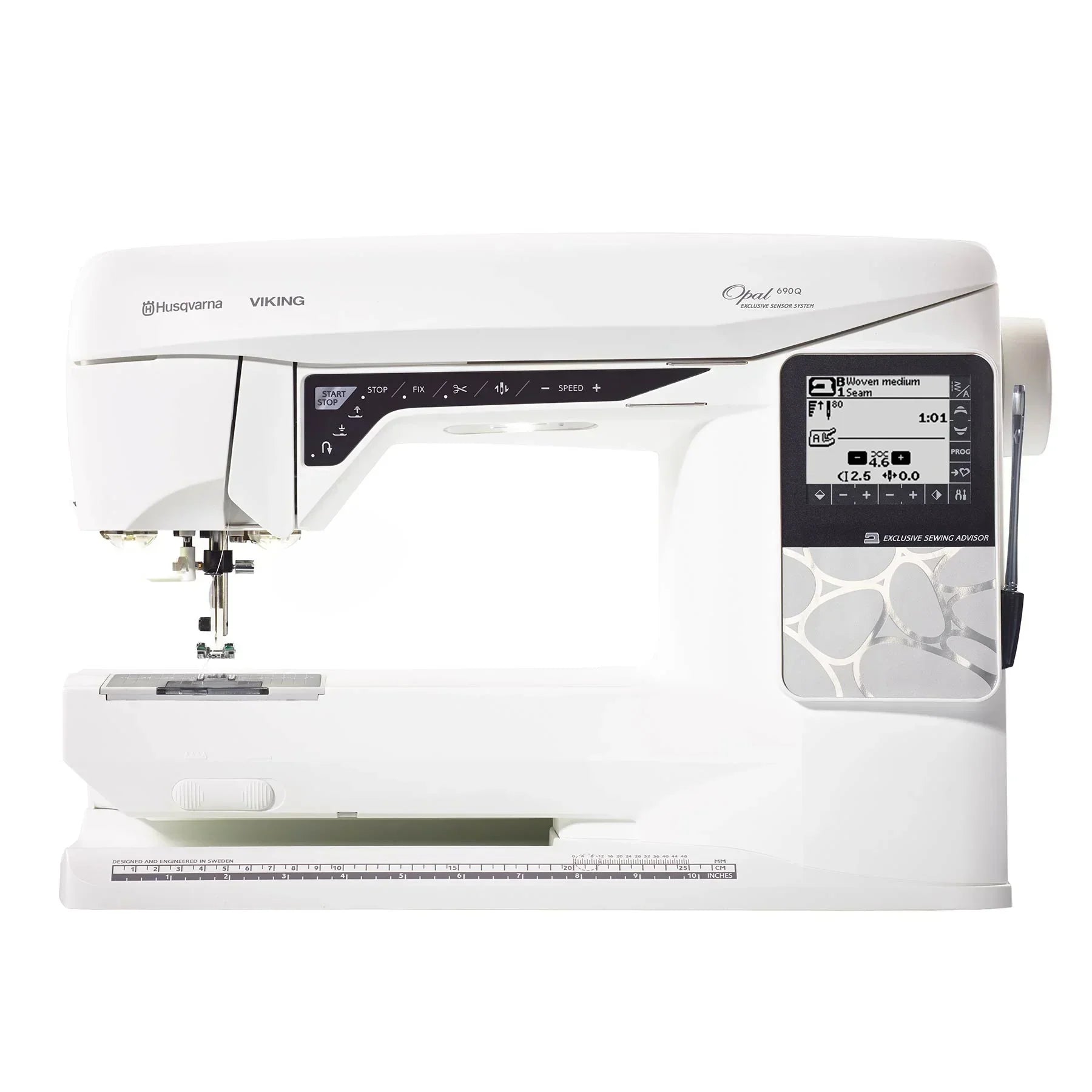 A sample of HUSQVARNA VIKING OPAL 690Q Sewing Machine.
