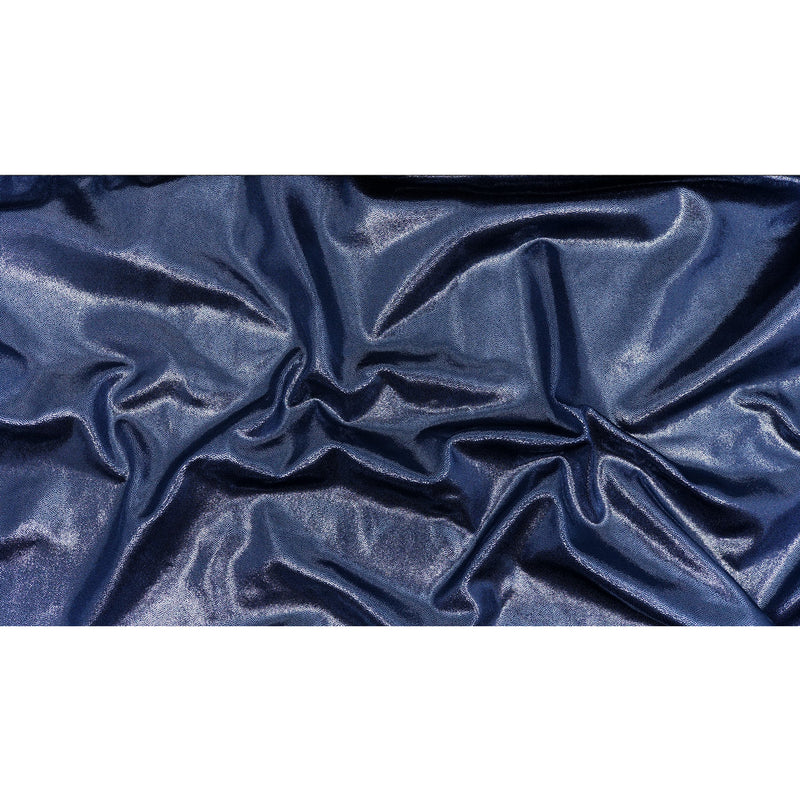 Mystique Foiled Spandex Fabric | Blue Moon Fabrics