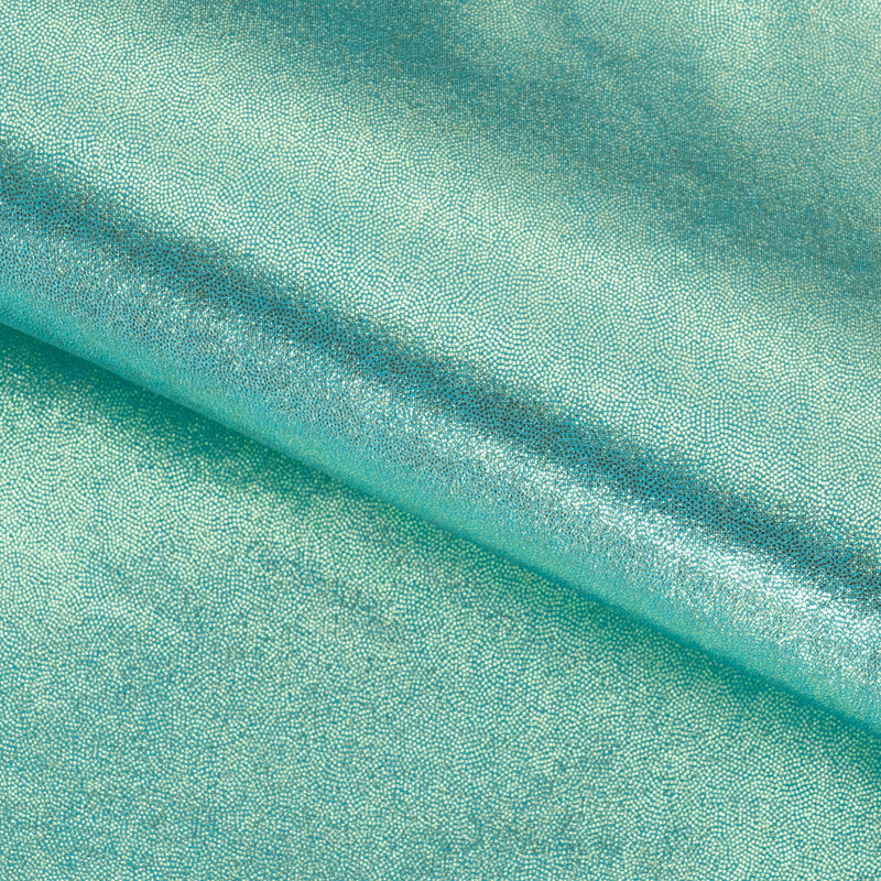 Mystique Foiled Spandex Fabric | Blue Moon Fabrics