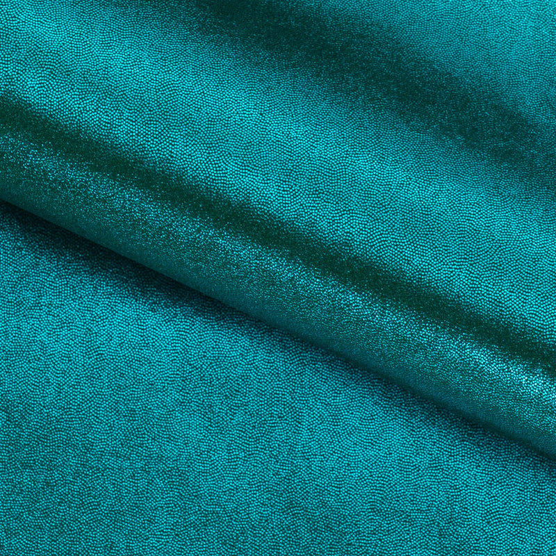 Mystique Foiled Spandex Fabric | Blue Moon Fabrics