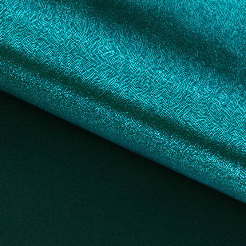 Mystique Foiled Spandex Fabric | Blue Moon Fabrics