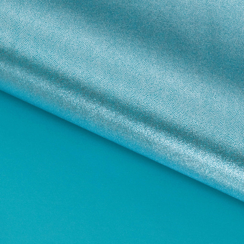 Mystique Foiled Spandex Fabric | Blue Moon Fabrics