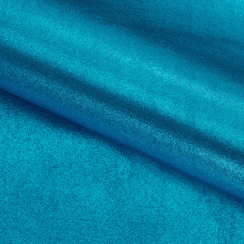 Mystique Foiled Spandex Fabric | Blue Moon Fabrics