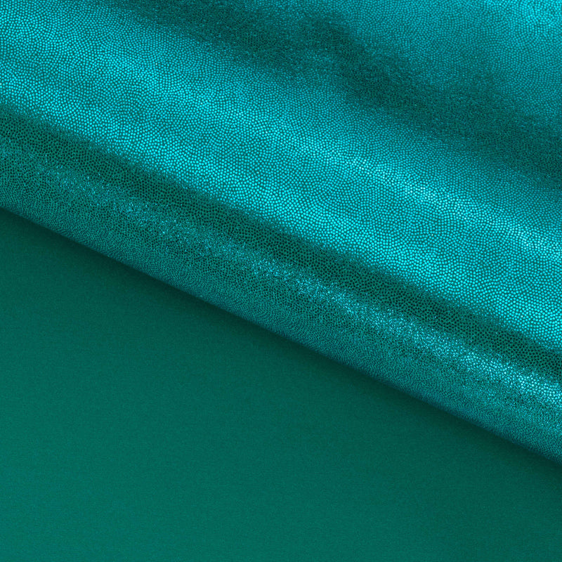 Mystique Foiled Spandex Fabric | Blue Moon Fabrics