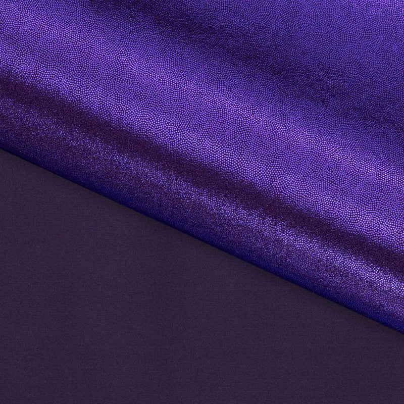 Mystique Foiled Spandex Fabric | Blue Moon Fabrics