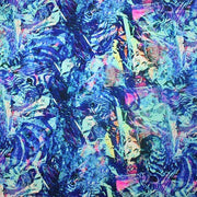 A sample fabric of Abstract Zebra Printed Spandex .