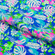 Tela de Spandex Estampada Happy Leaves | Blue Moon Fabrics