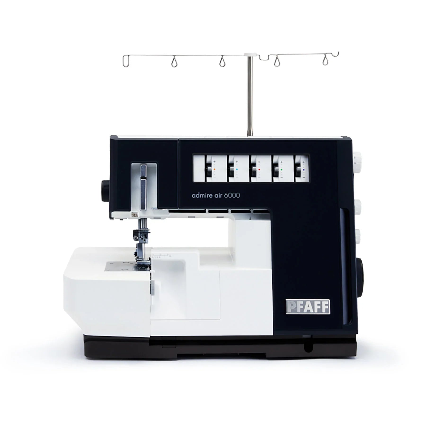A Sample of PFAFF admire air 6000 Black Coverlock Machine.
