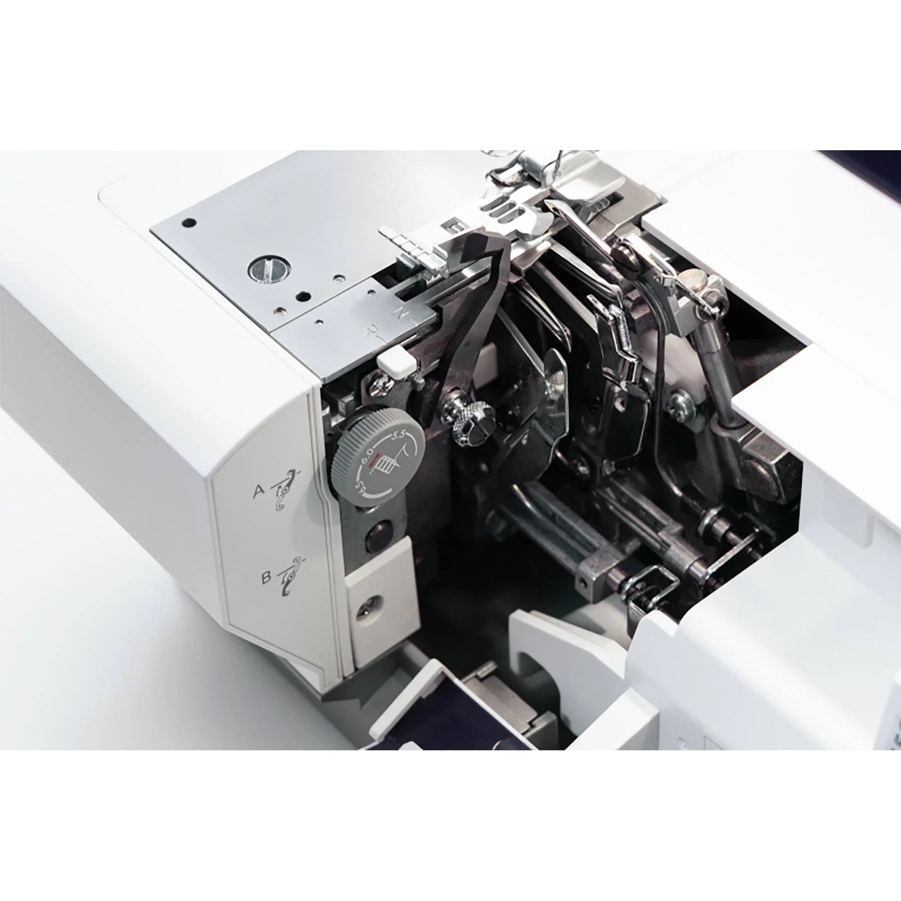 A Sample of PFAFF admire air 6000 Black Coverlock Machine.