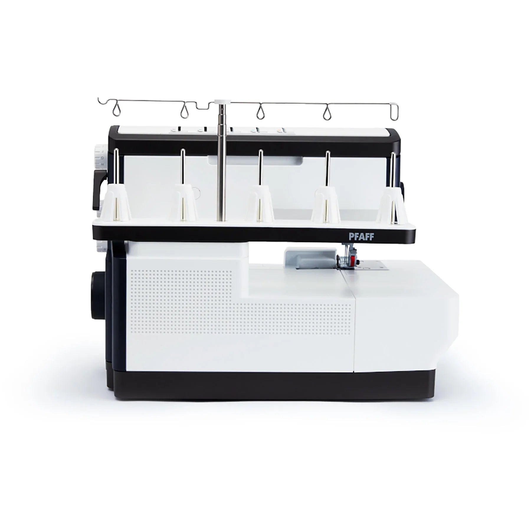 A Sample of PFAFF admire air 6000 Black Coverlock Machine.