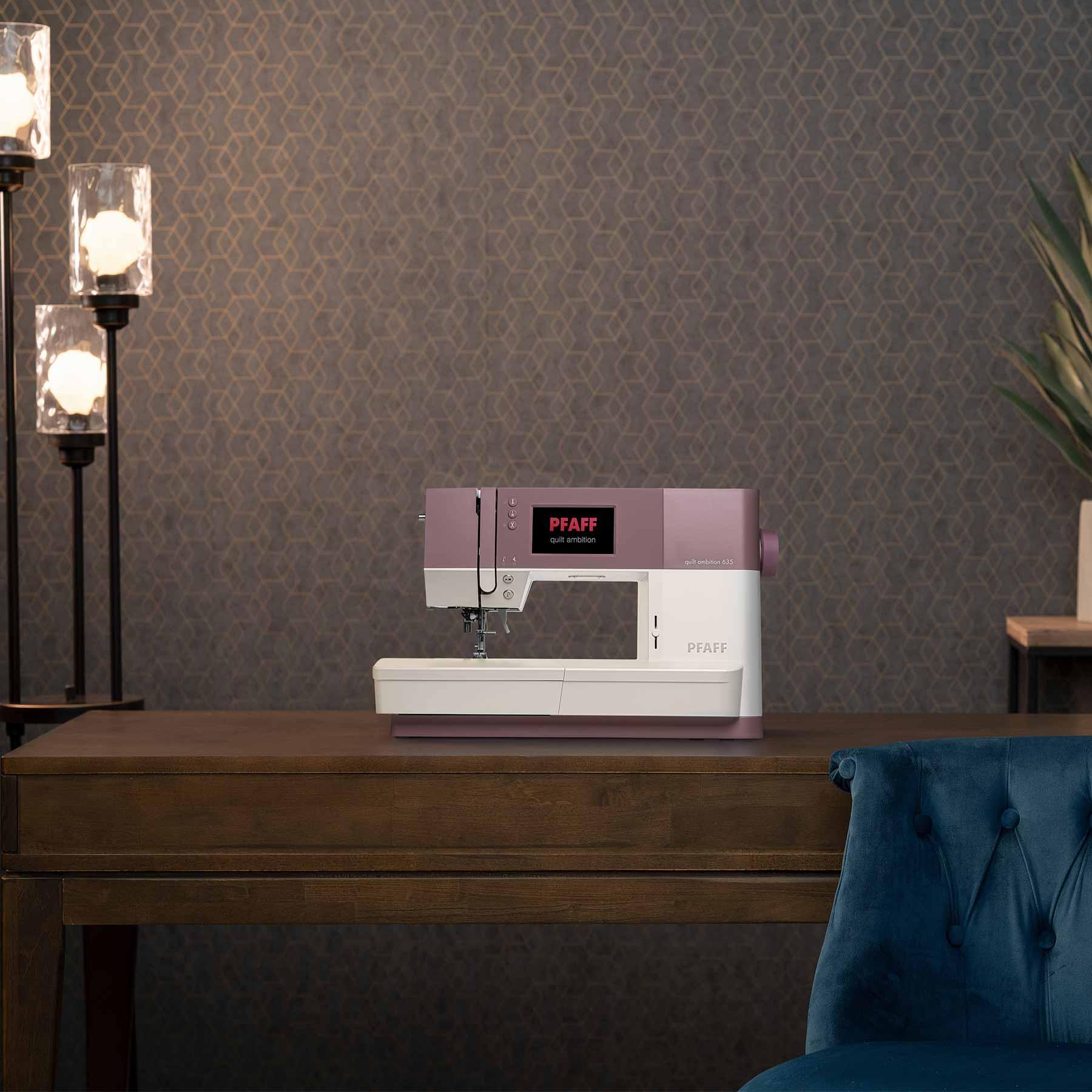 A sample of PFAFF ambition 635 Sewing Machine.