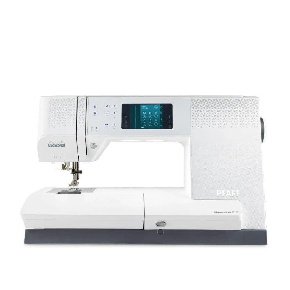 A sample of PFAFF® expression™ 710 Sewing Machine Special Edition.