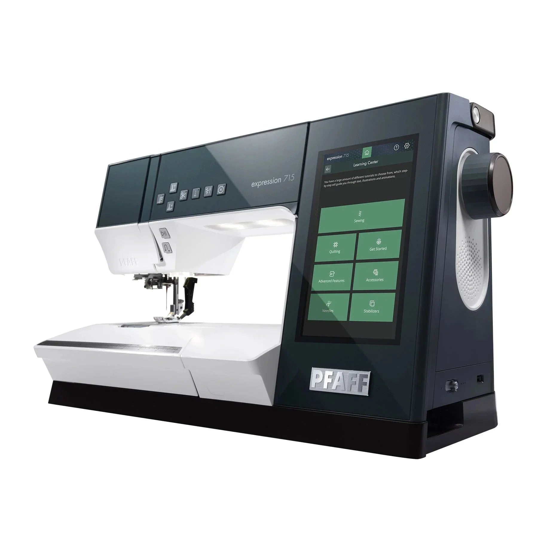 A sample of PFAFF® expression™ 715 Sewing Machine.