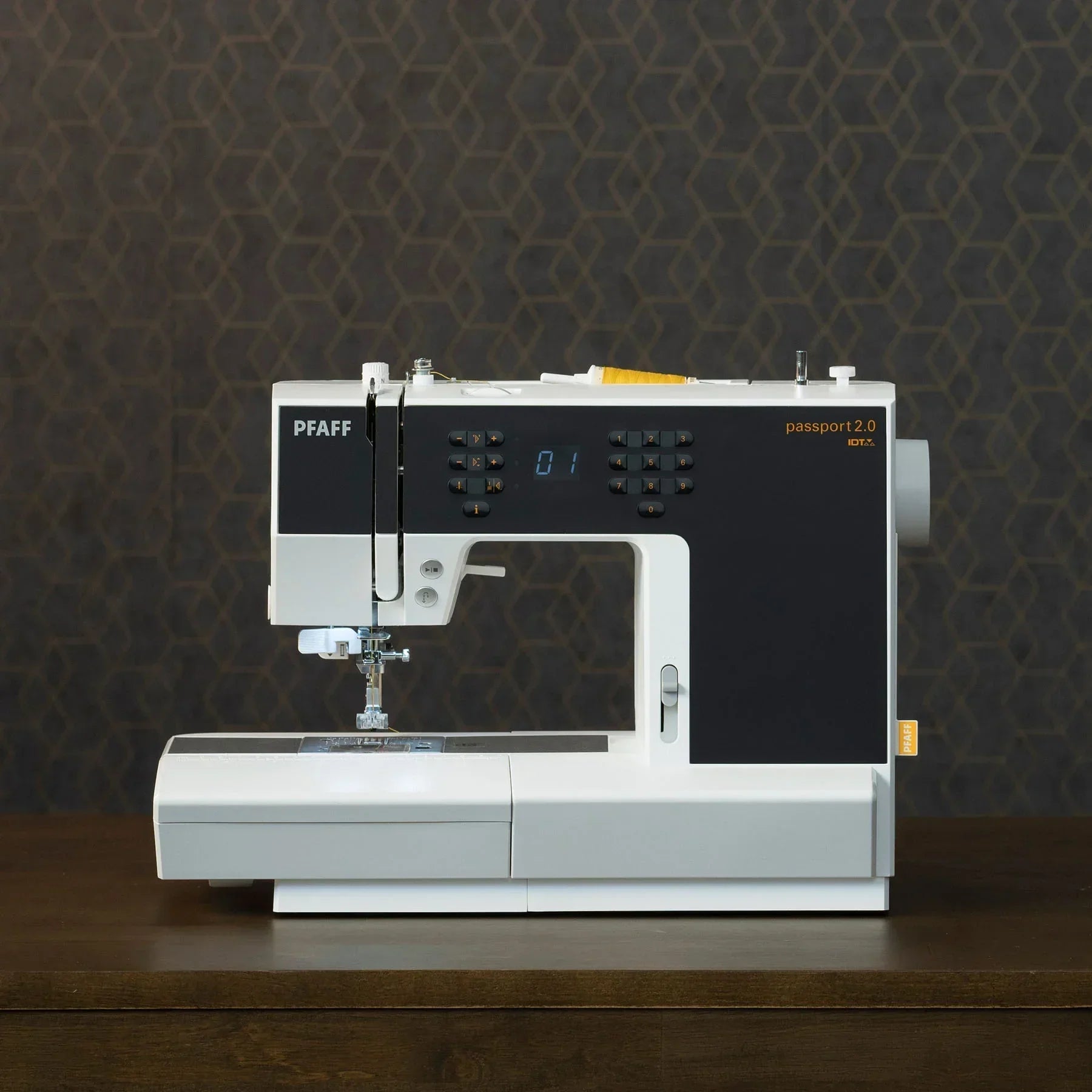 A sample of PFAFF passport 2.0 Sewing Machine.
