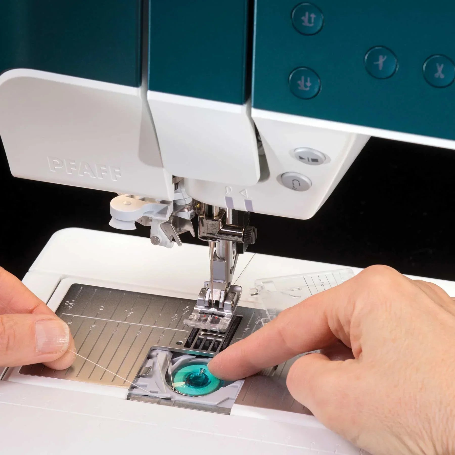 A Sample of PFAFF performance icon Sewing Machine.