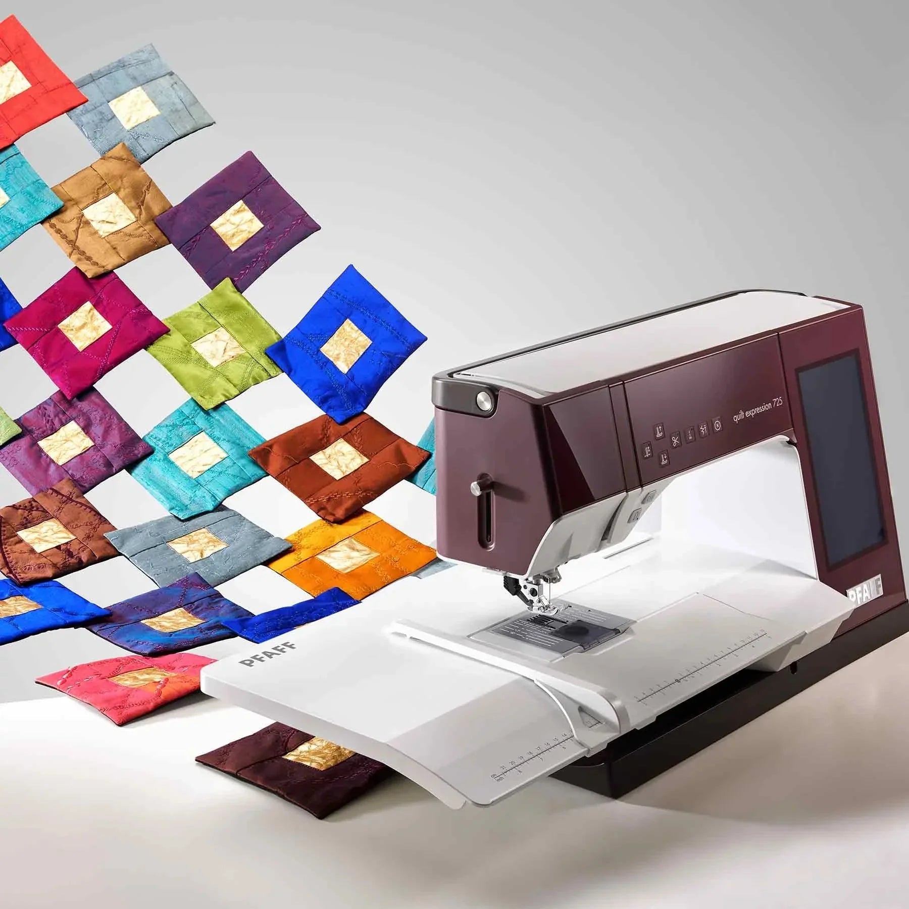 A sample of PFAFF® quilt expression™ 725 Sewing Machine.