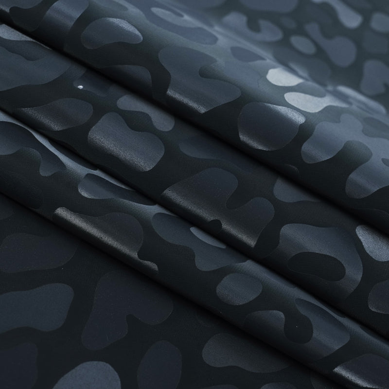 Prowl Polyester spandex Slick Vinyl Fabric | Blue Moon Fabrics