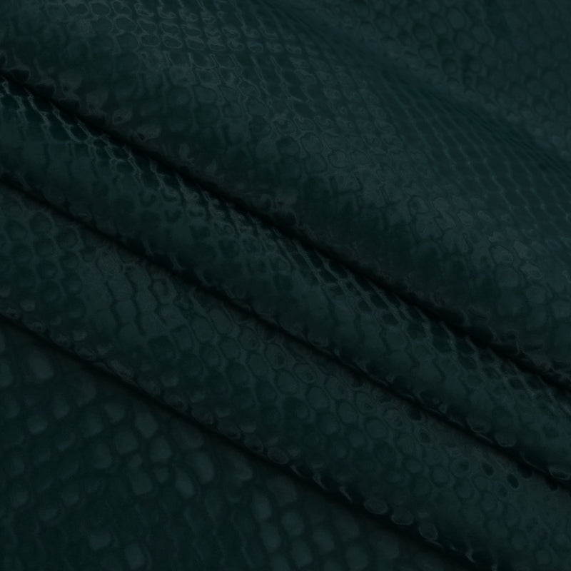 Serpent Polyester spandex Slick Vinyl Fabric | Blue Moon Fabrics