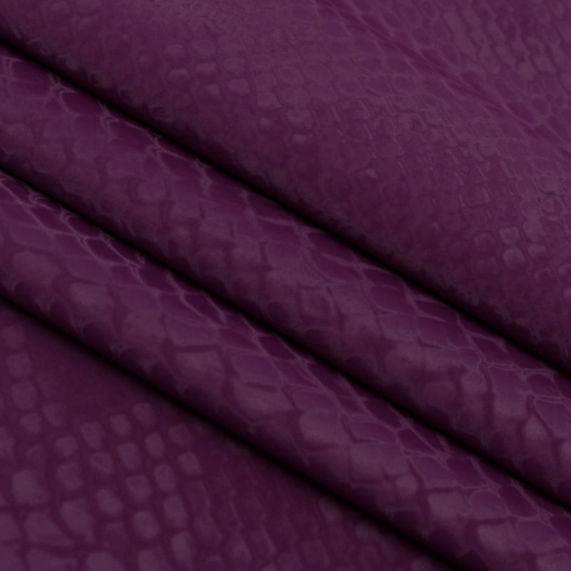 Serpent Polyester spandex Slick Vinyl Fabric | Blue Moon Fabrics