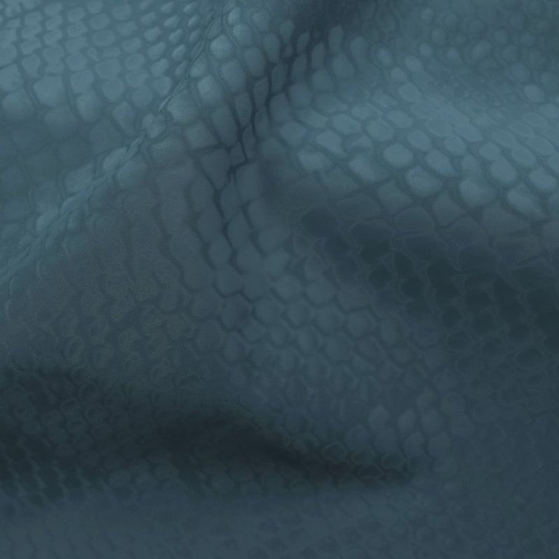 Serpent Polyester spandex Slick Vinyl Fabric | Blue Moon Fabrics