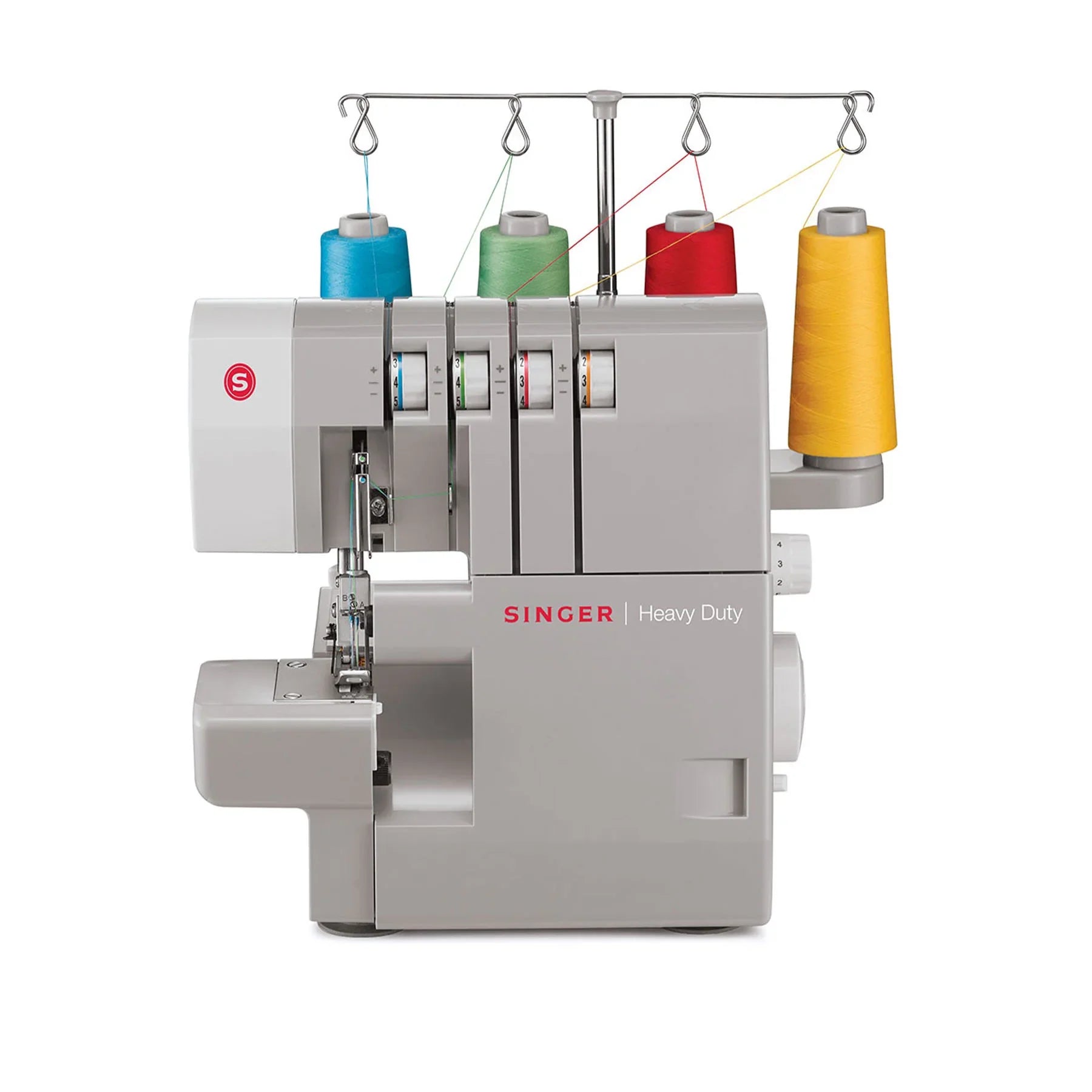 A sample of SINGER 14HD854 Heavy Duty Serger.